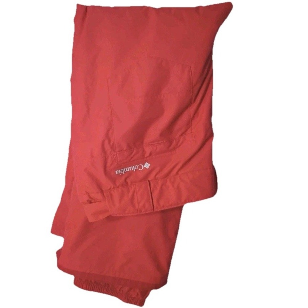 Columbia Mens Bugaboo IV Pant Red 3X Short Omni -Tech Insulated Ski Pants